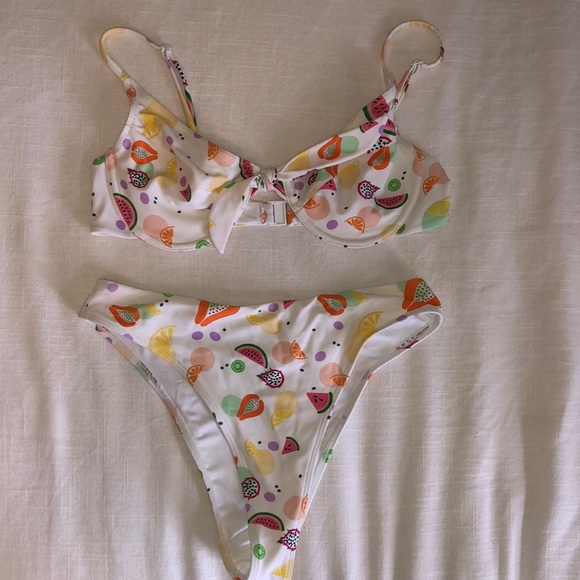Blackbough Other - Fruit pattern bikini